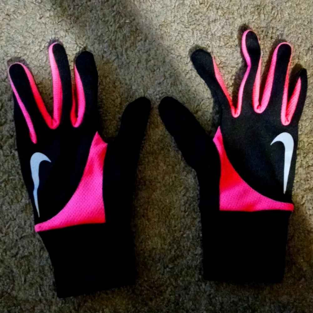 Nike E-tip running gloves (Womens Size small)